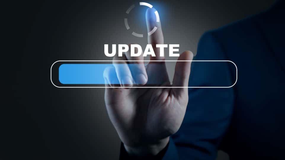 Veebilehe uuendamise protsess.